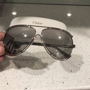 Chloe aviator sunglasses
